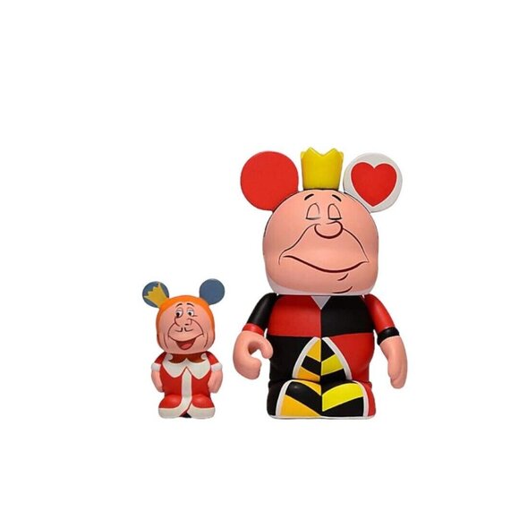 Disney Alice in Wonderland Queen of Hearts King Limited Edition Vinylmation Set - Picture 2 of 10